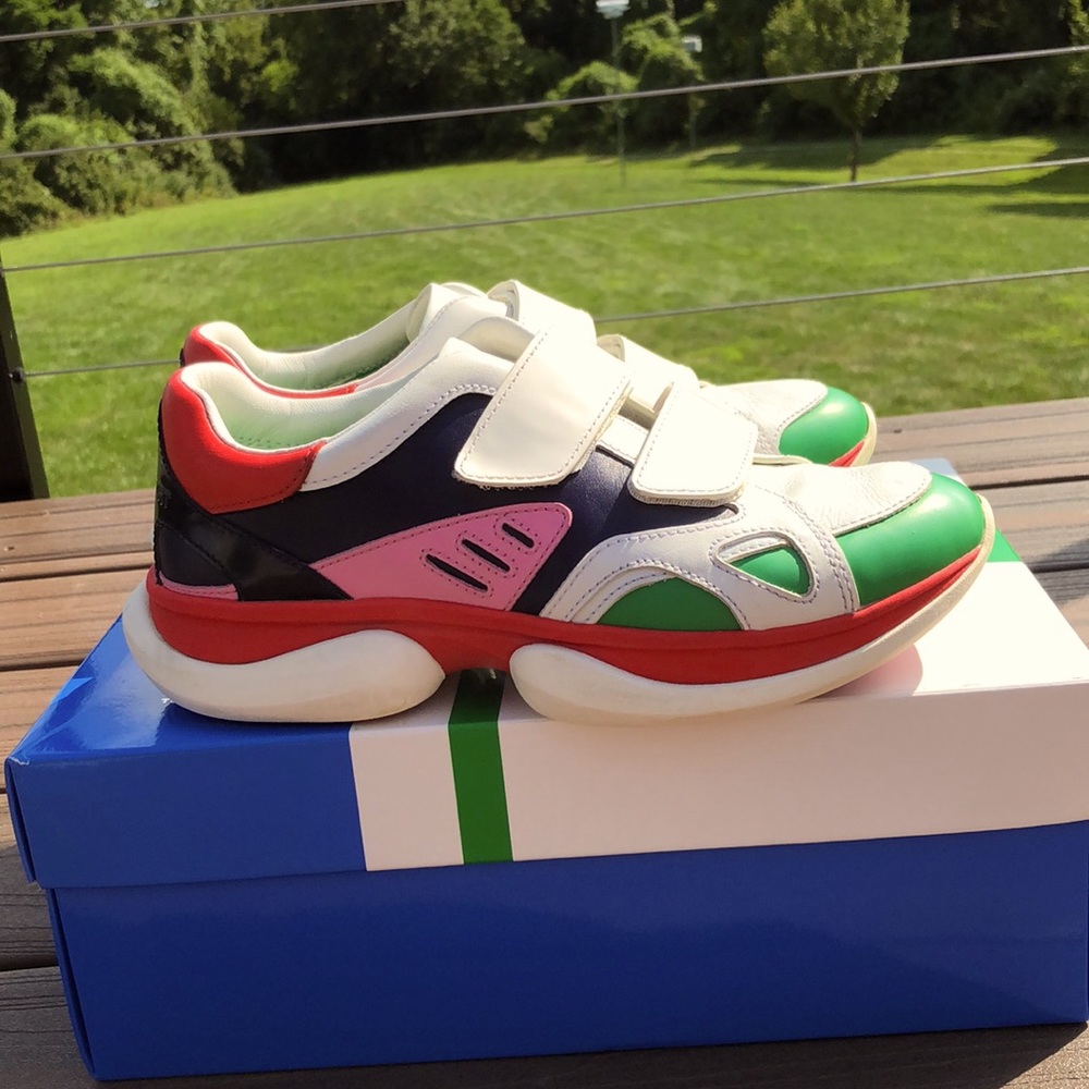 Tory sport size 7 Snow white/multicolor